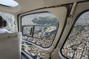 Athens helicopter tour